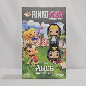 Funkoverse  Alice In Wonderland  Strategy Game 2 Pack Funko Games NWT